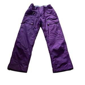 Women’s Size Small Sims Royal Purple Snowboarding Snow Ski Utility Pocket Pants